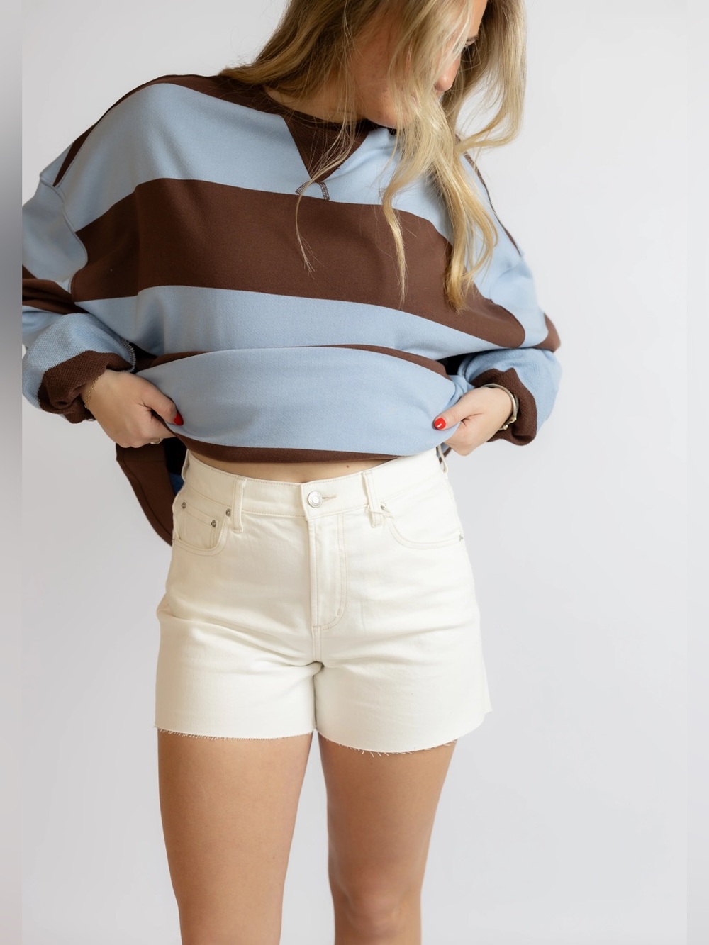 Jonah Mid Rise Relaxed Short Cloud